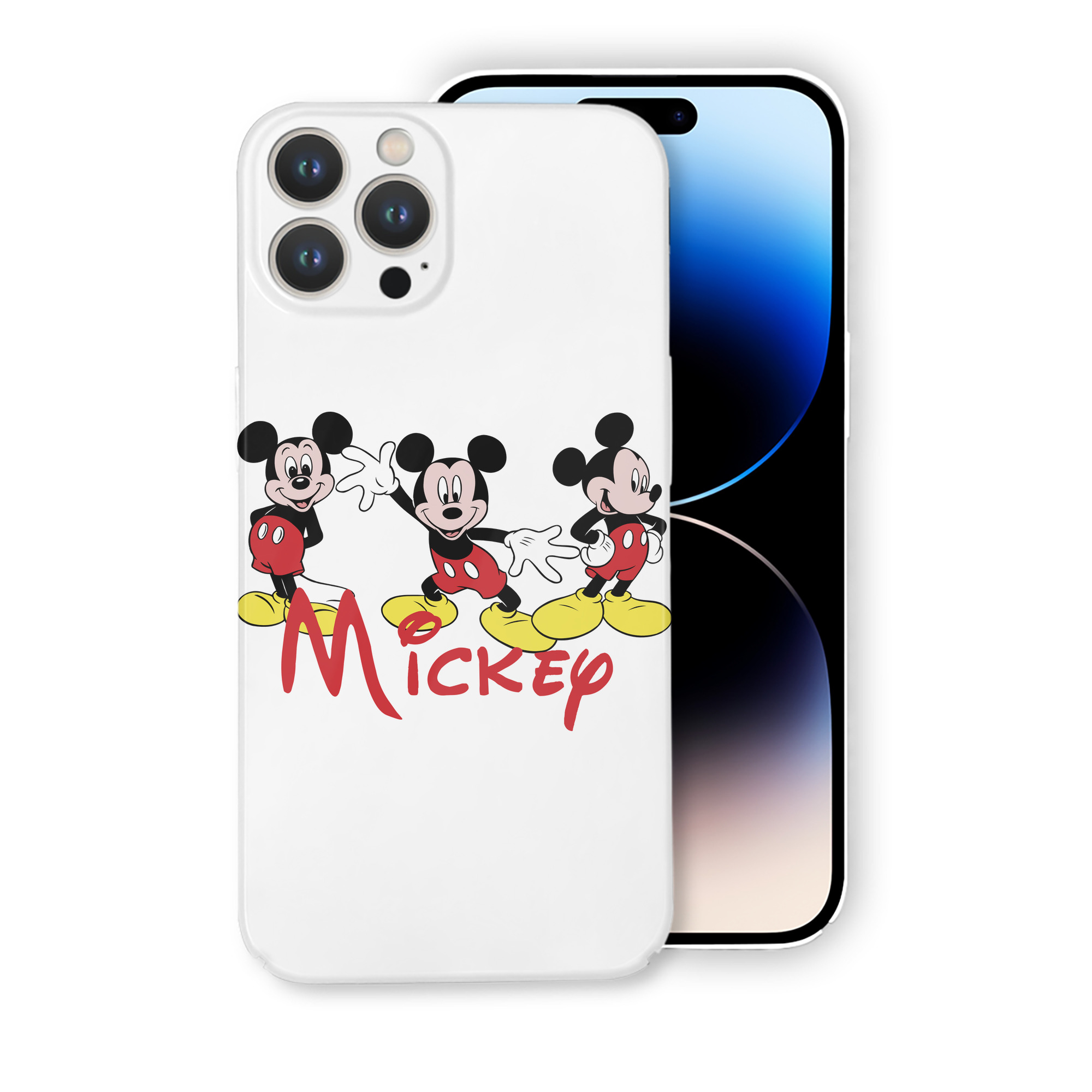 （画像用） ミッキーマウス Mickey Mouse 【iPhone 14シリーズ対応】ハードケース